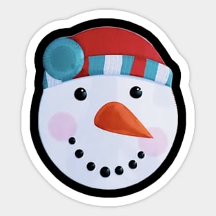 snowman Sticker